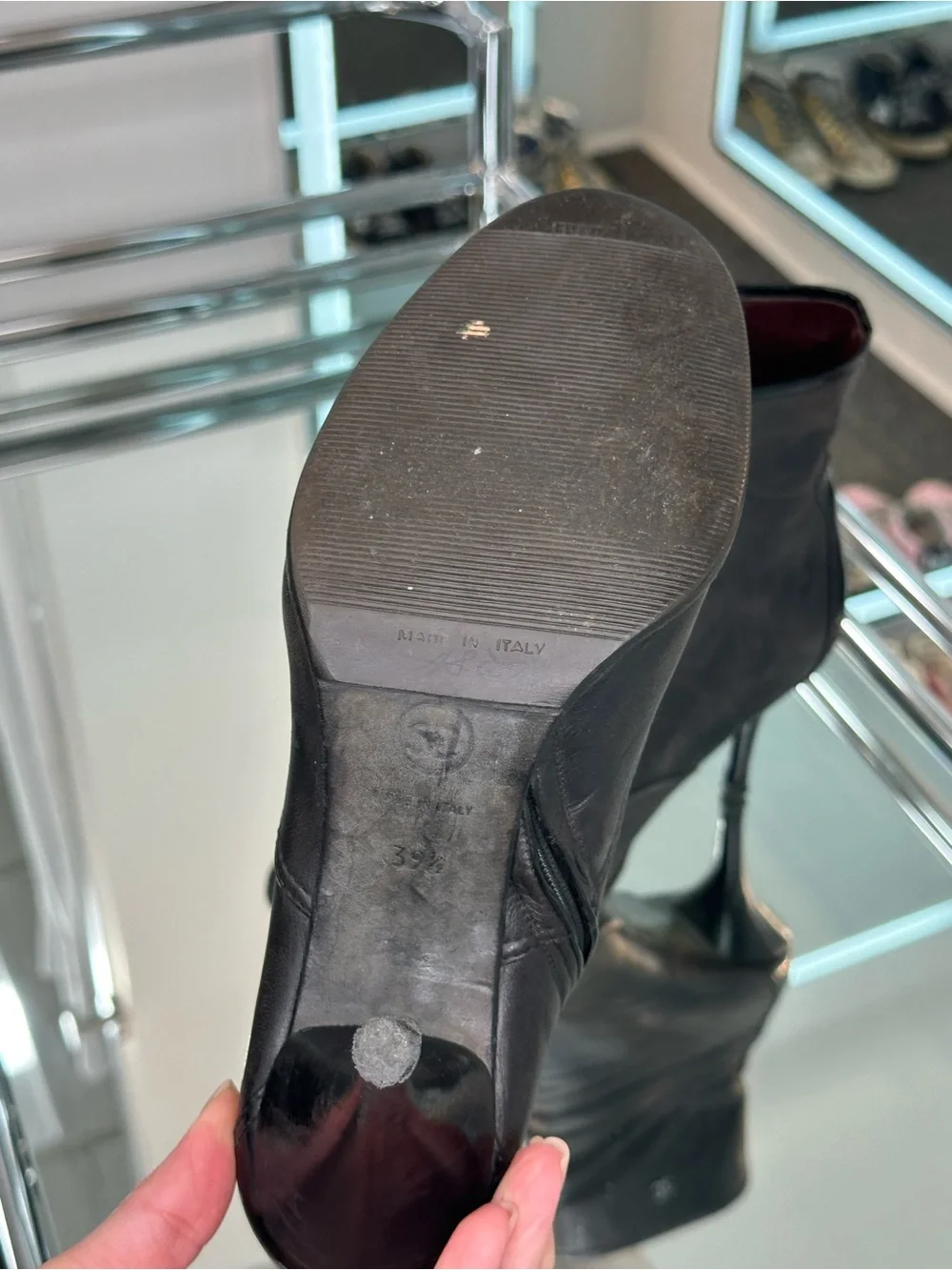 CHANEL heeled ankle